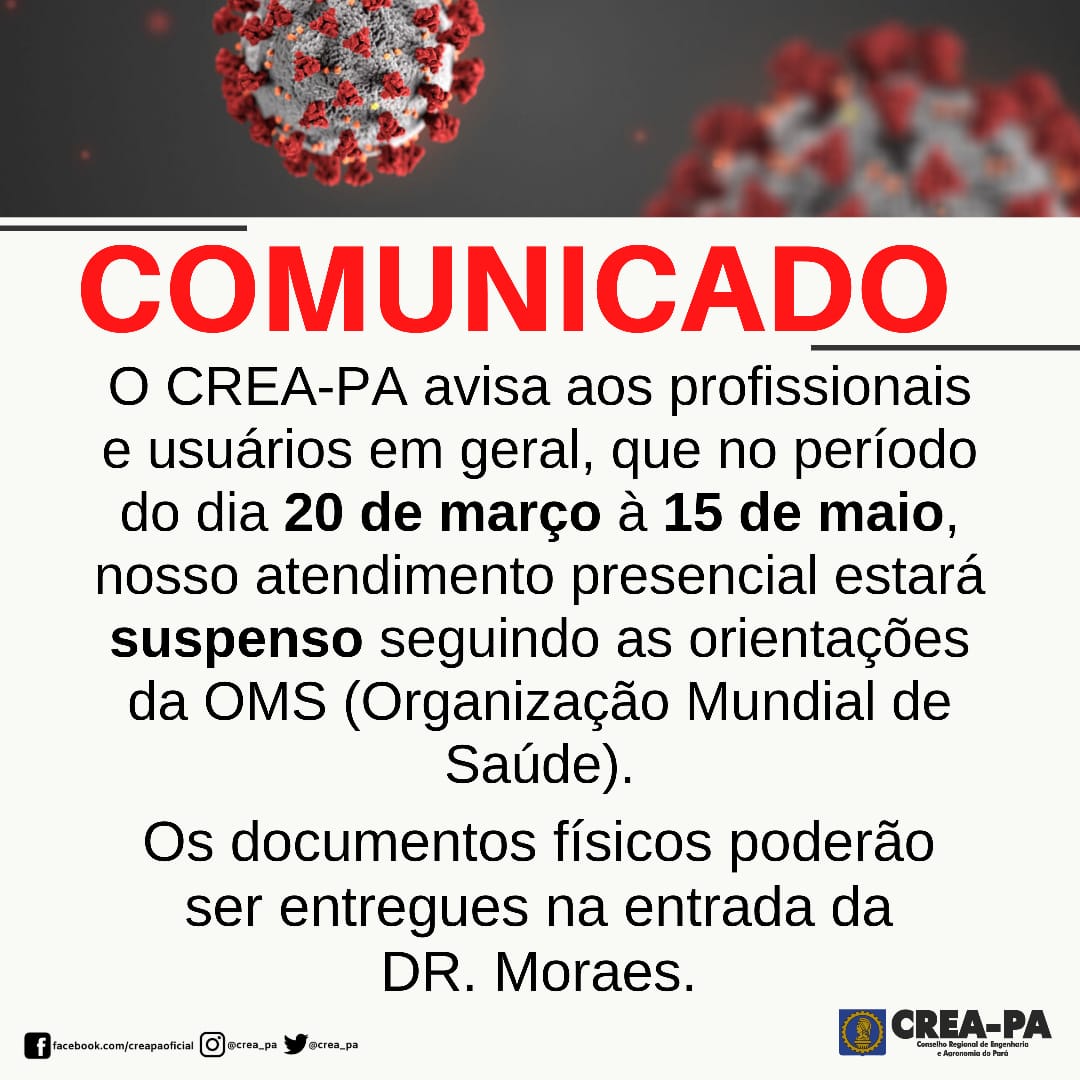 comunicado coronavirus atendimento crea pa 15 maio.jpeg